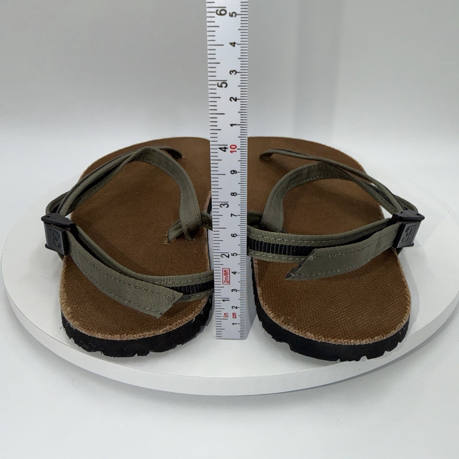 Earth Runners Alpha Sandals Mens 11.5 Ranger Terrain Sole Grip Grounding Laces — image 5 of 8